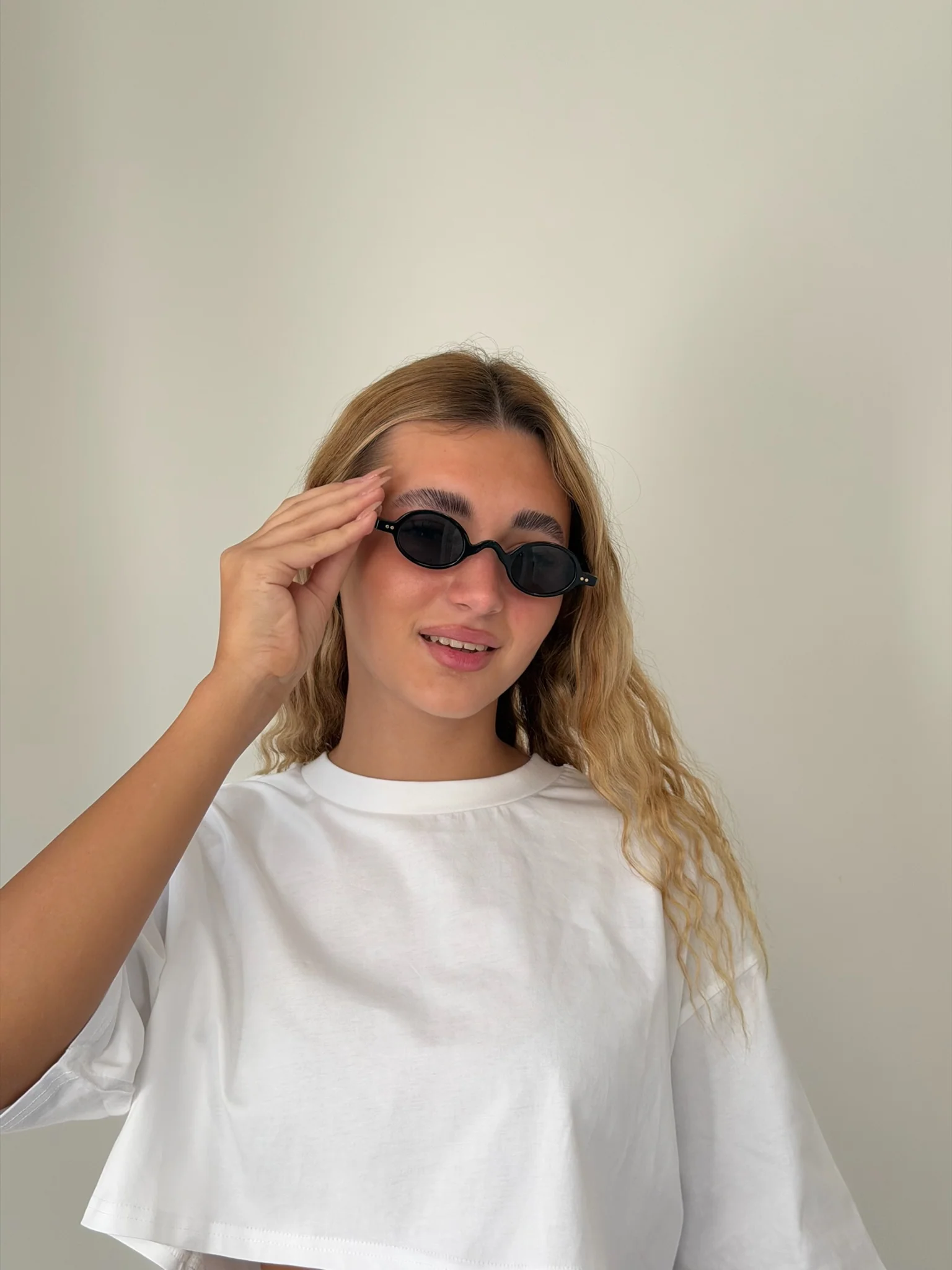 משקפי שמש ניב מנומר חום - Image 3