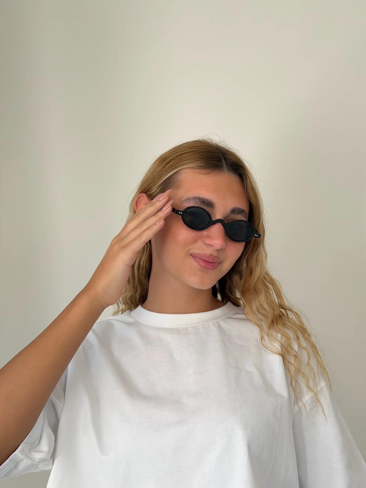 משקפי שמש ניב מנומר חום - Image 4
