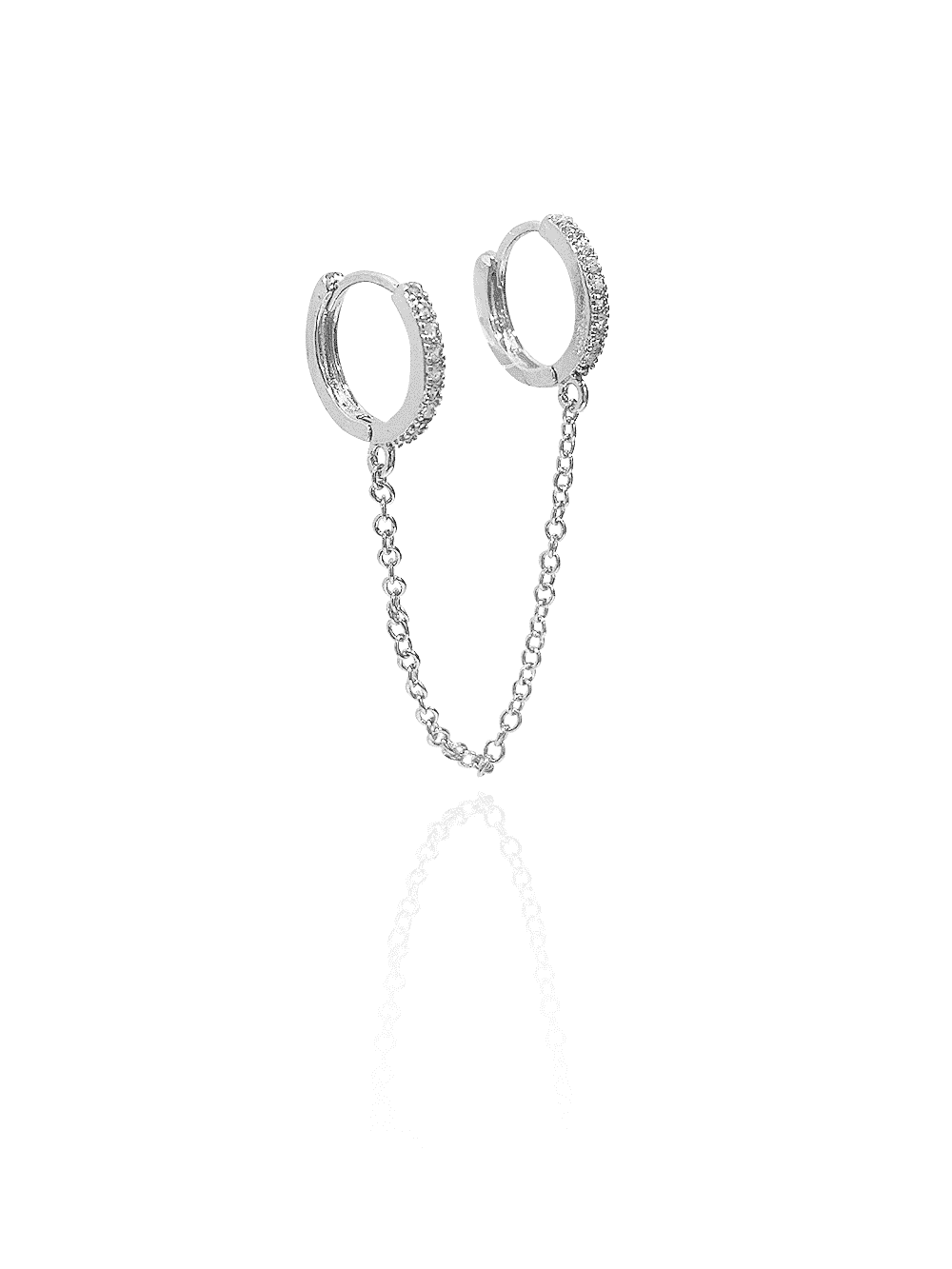 עגיל חישוק 2 חורים - Image 11