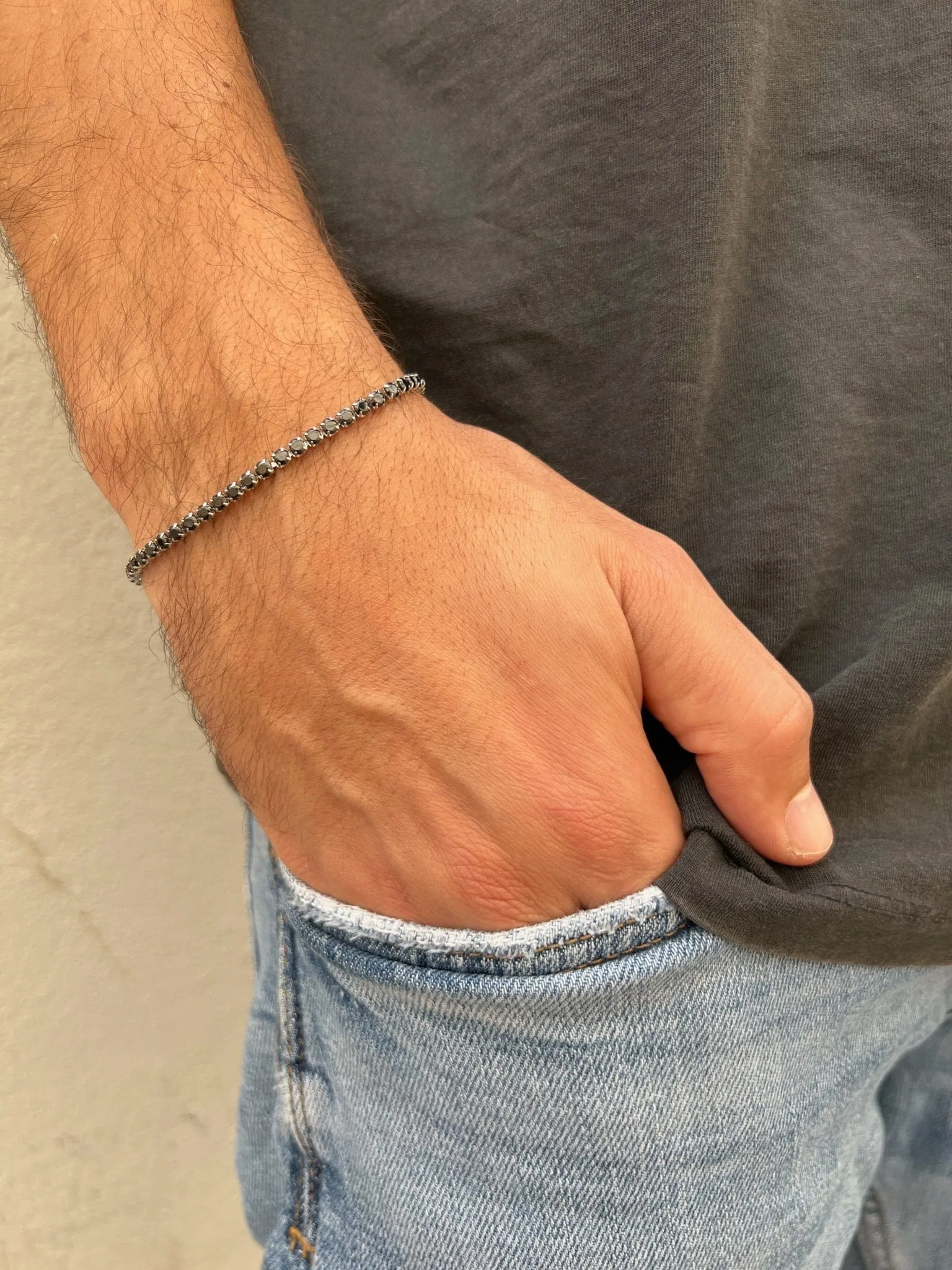 צמיד טניס לגבר - Image 3
