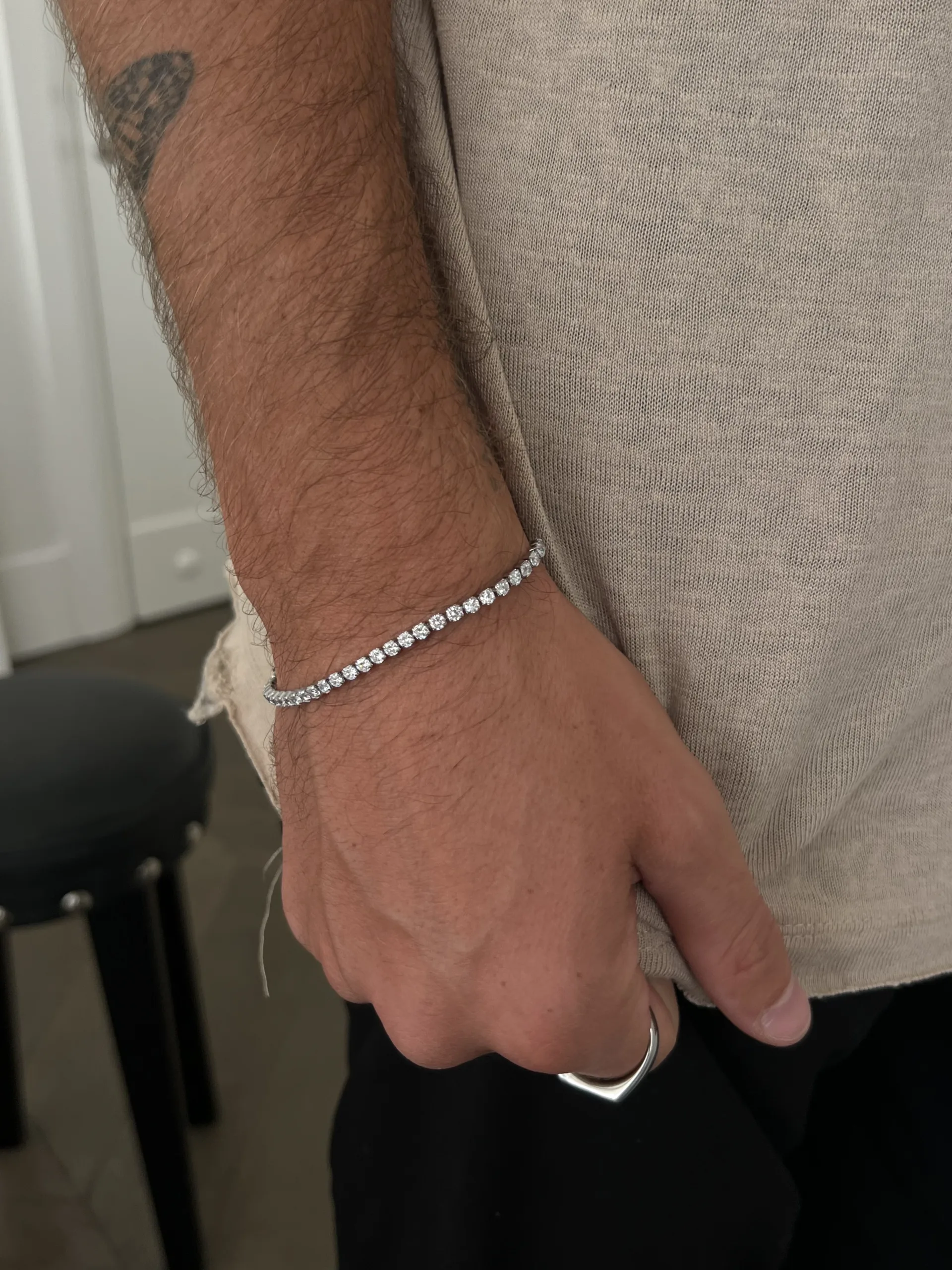 צמיד לגבר טניס מייק - Image 3