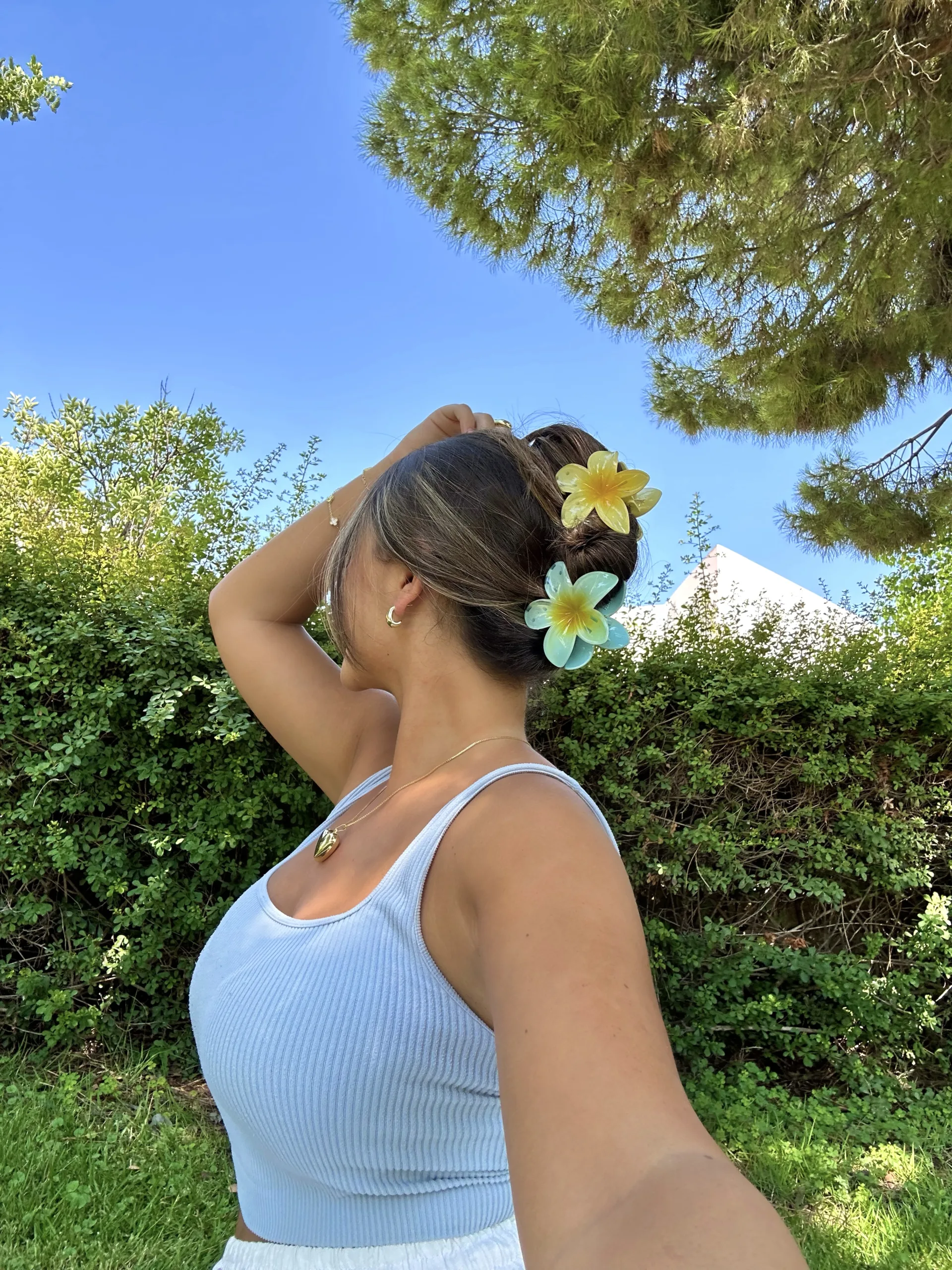 קליפס פרח צבעוני - Image 4