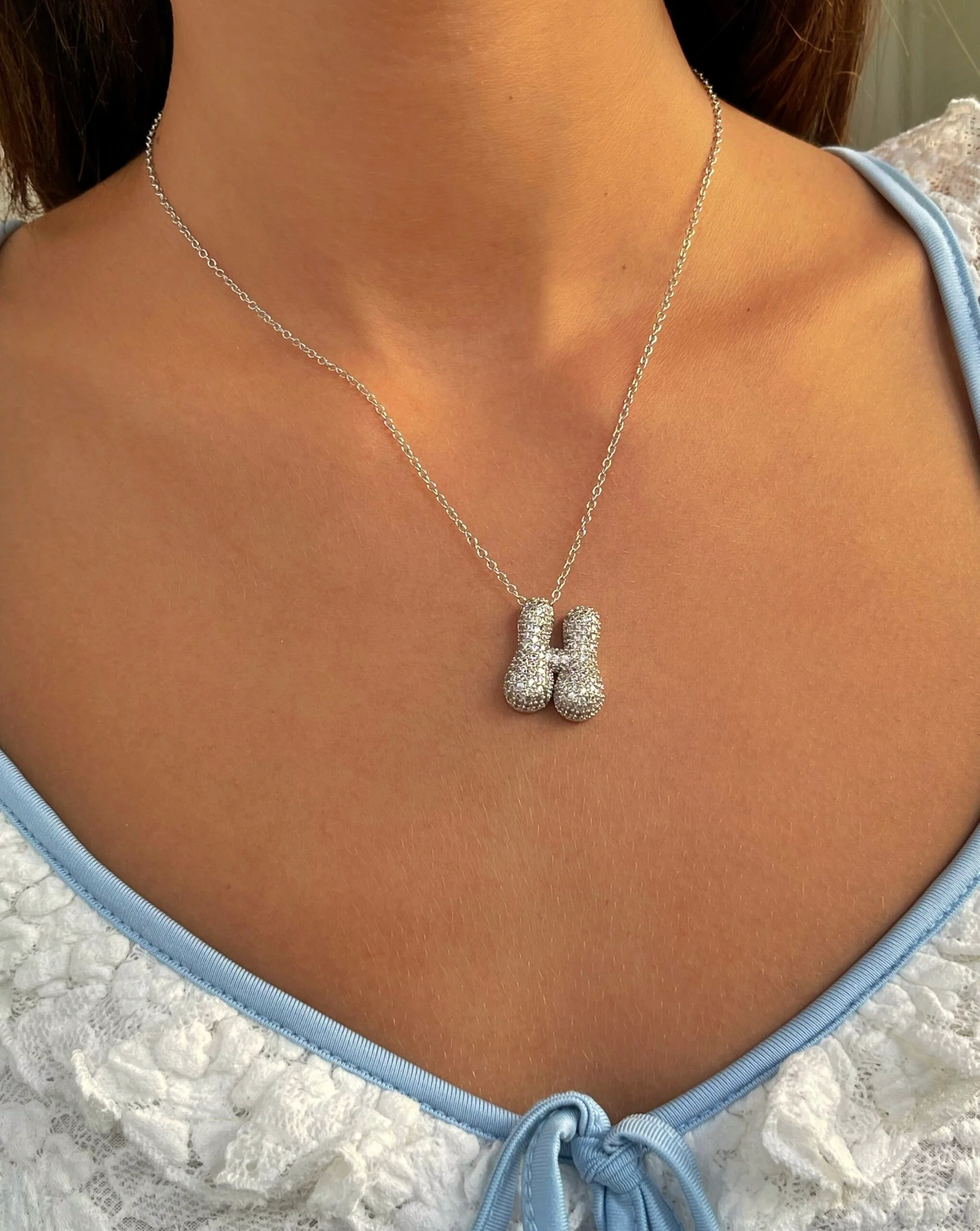 שרשרת אות משובצת - Image 10