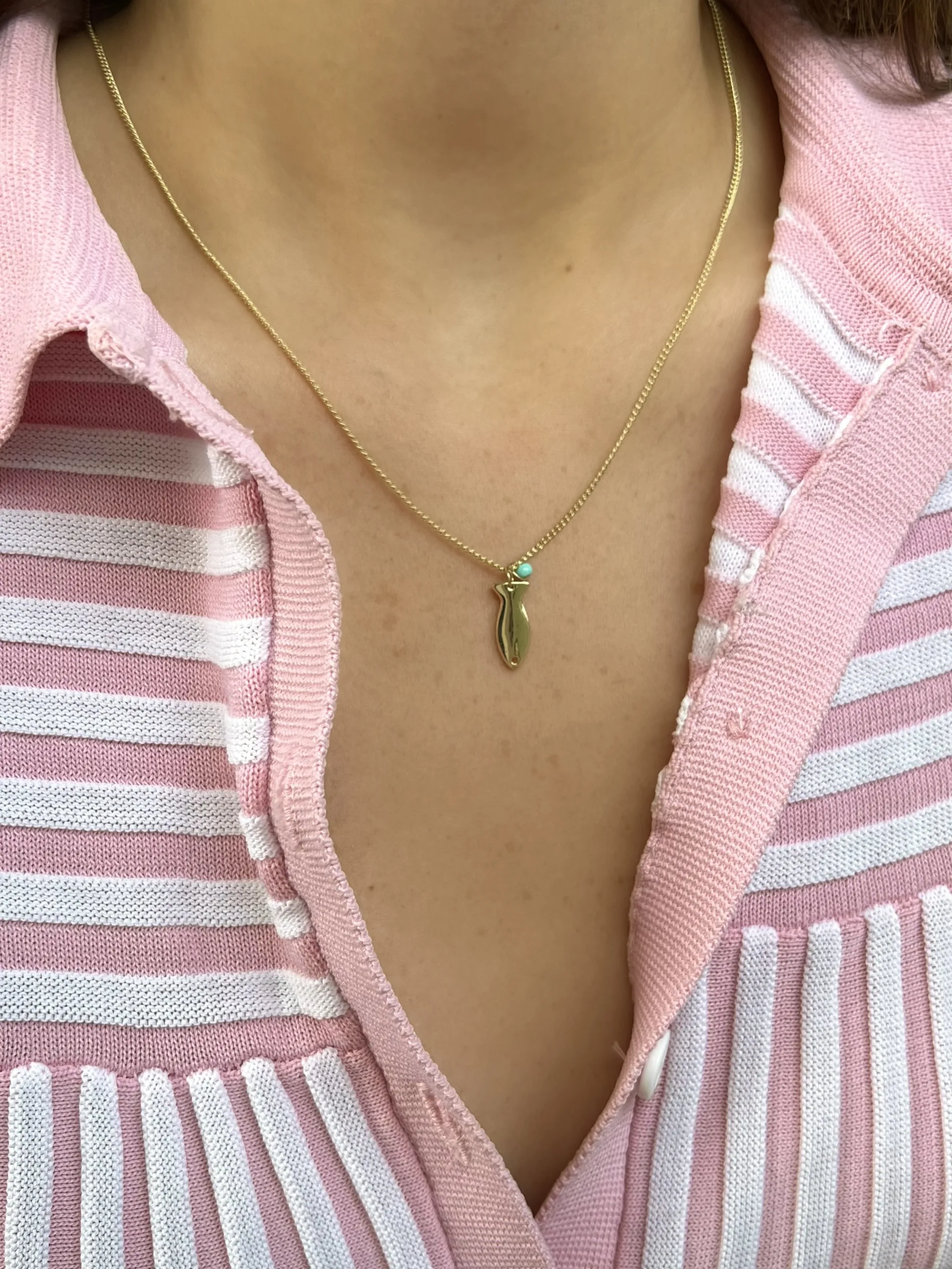 שרשרת דג עדין - Image 8