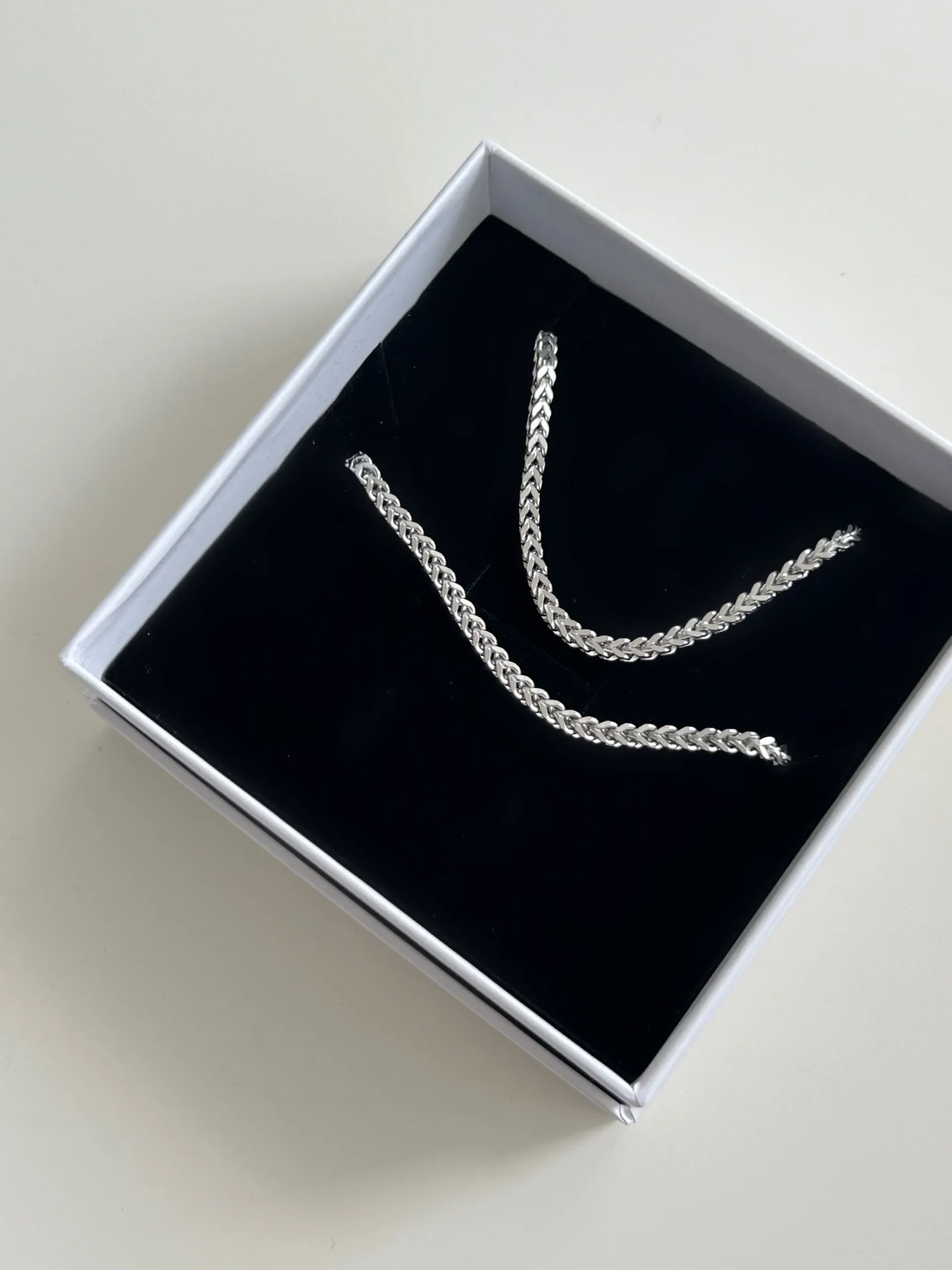שרשרת לגבר גורמט מרובע - Image 10